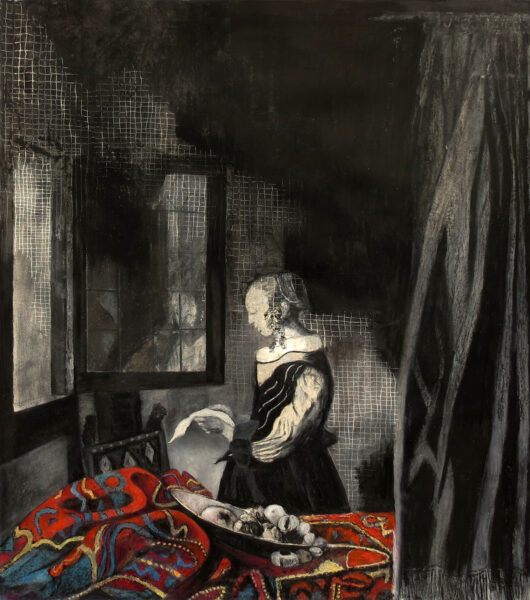 Oil pastel on paper | 36
